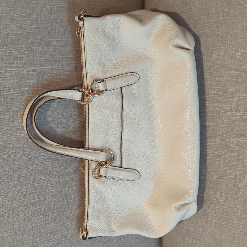 Coach Pebbled Leather Ally Satchel F30565 - Picture 4 of 12